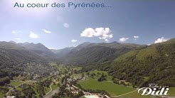 Vue aérienne de la Vallée du Louron