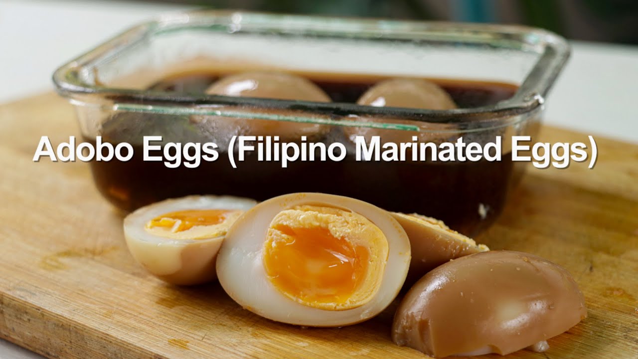 Eggs Adobo Recipe How to Cook Filipino Eggs Adobo Easy and