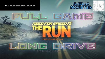 Need For Speed - The Run - The Full Race - The Full Drive Through - PS3 Game Play - PlayStation 3