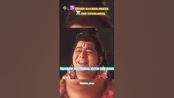 हरिहरकथा♾️when 🕉️hacker meets the developer#shortsfeed#mahadev#mahabharat#trending#shorts#ytviral#u