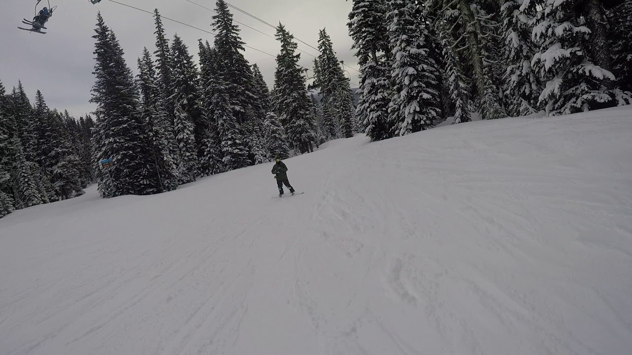 Mt Hood Meadows - Hood River Express - Kinnikinick, HRM Face 3/24/18
