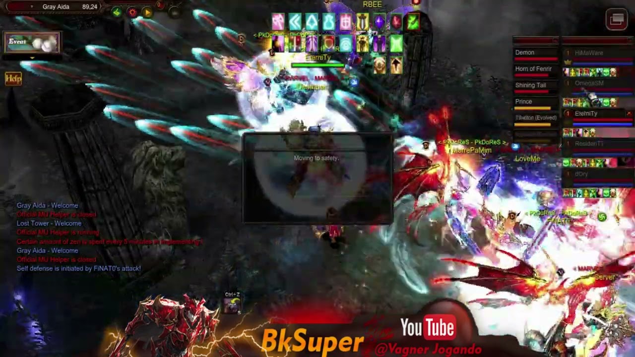 Muonline ProjectMU PVP MAPA ! A elfaa Agilit rsrs  !!