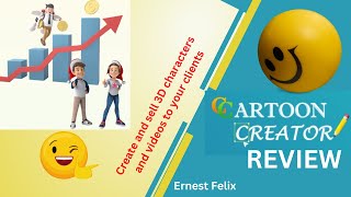 Cartoon Creator Review - Create and sell 3D Characters and videos to your clients