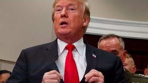 President Trump boasts about "nuclear button" -- but it doesn