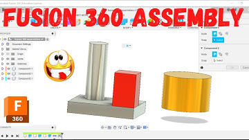 fusion 360 assembly | fusion 360 assembly tutorial | Autodesk fusion 360 assembly design