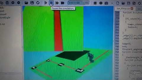 Webots simulation
