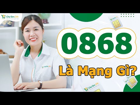 Video 0868 là mạng gì? Giải nghĩa đầu số 0868 | Chợ sim 24h - youtube