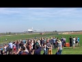 Emirates airbus a380 landing at brussels airport ebbr 2018 4k