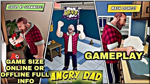 ANGRY DAD GAMEPLAY ANDROID | FULL INFORMATION