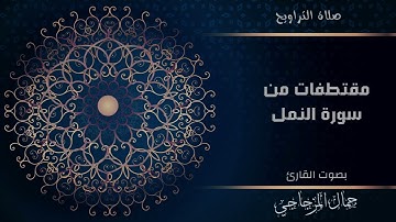 مقتطفات عطرة من سورة النمل بصوت القارئ: جمال المزجاجي.
