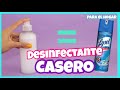 DESINFECTANTE CASERO CON SOLO 2 INGREDIENTES || LIMPIADOR FÁCIL Y RÁPIDO || DIY