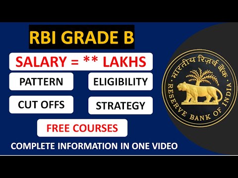 RBI Grade B 2023 Notification | Salary | Free YouTube Courses | Lifestyle | Eligibility | Cut-Off