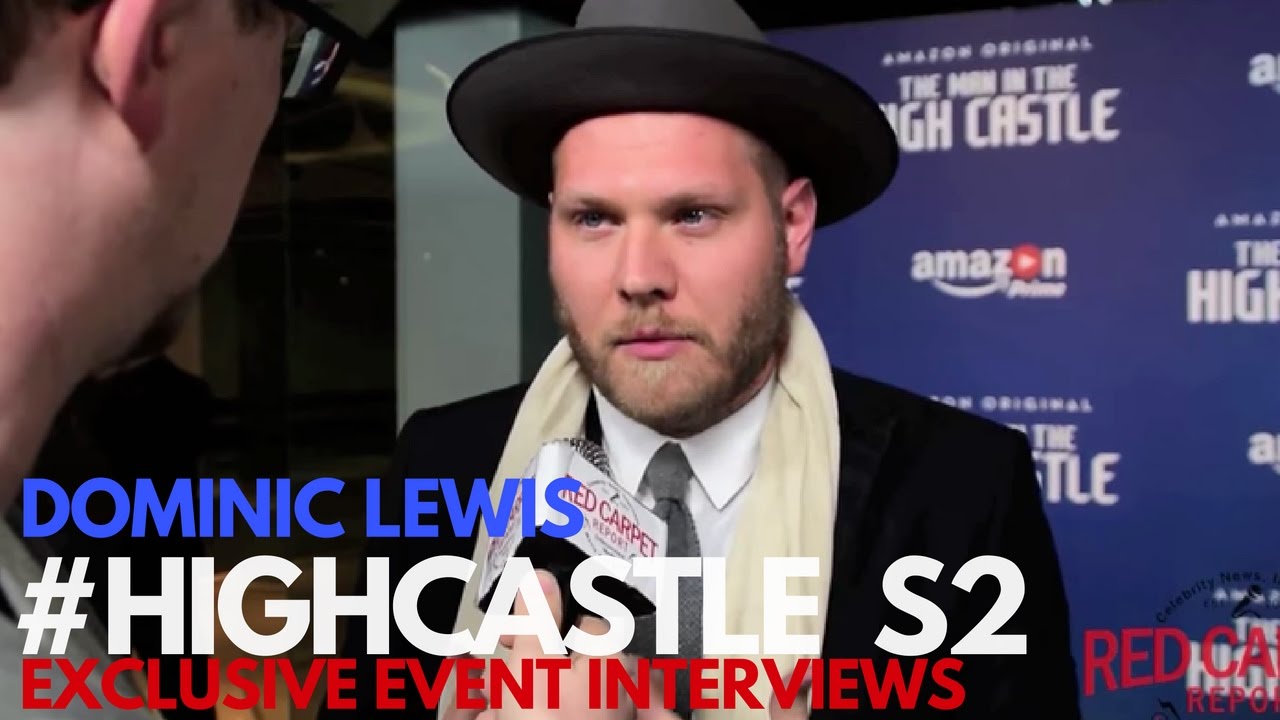 Dominic Lewis I Will Survive Dominic Lewis Interviewed at The Man in the High Castle Season 2