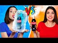 Extreme Challenge ONLY HOT vs COLD FOOD For 24 HOURS! Who Stop Eating  - LOSE! DIY Pranks by RATATA!