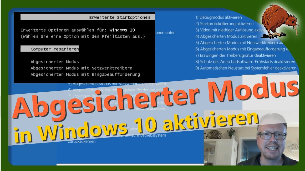 Ekiwi Blog De Abgesicherter Modus In Windows 10 Aktivieren