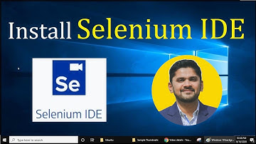 How to Install Selenium IDE Chrome Extension