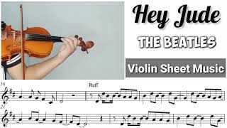 [Free Sheet] Hey Jude - The Beatles [Violin Sheet Music]