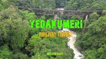Exploring Yedakumeri Railway Tunnel View Point | Epic Aerial Drone Footage