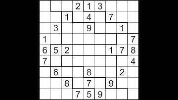 Solving Paws Irregular Sudoku