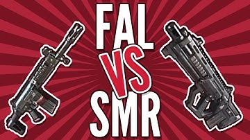 BO2 Tips & Tricks: "FAL vs SMR" - Which Is Better? Black Ops 2 In-Depth Weapon Comparison