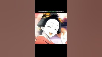 😂zenitsu being loyal to nezuko 🤣#demonslayer #zenitsu #nezuko #kny