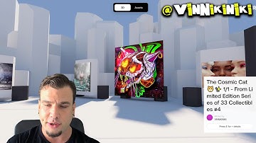 Oncyber.io free 3D NFT immersive gallery showcase tool for artists and collectors to exhibit online