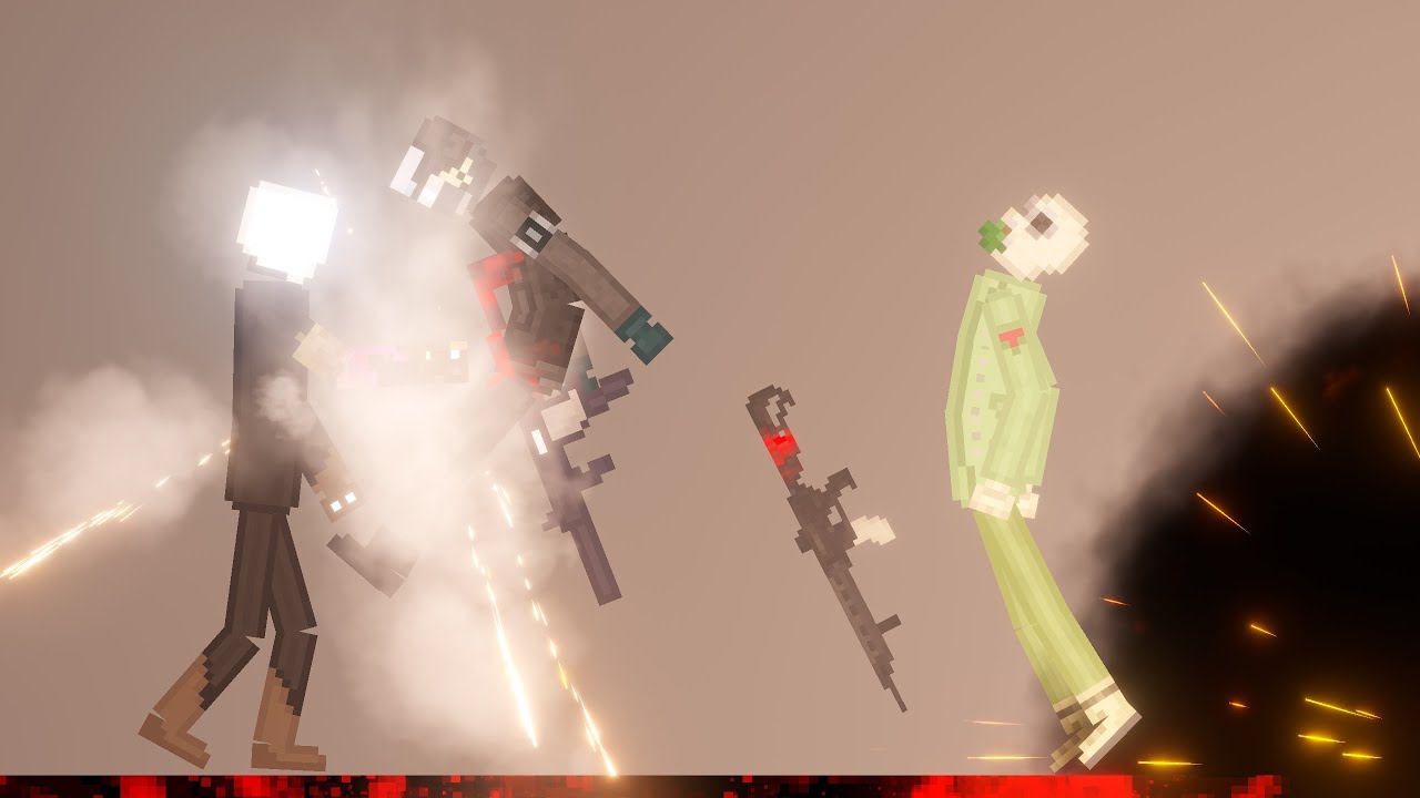 People Vs Magic Humans in People Playground - YouTube