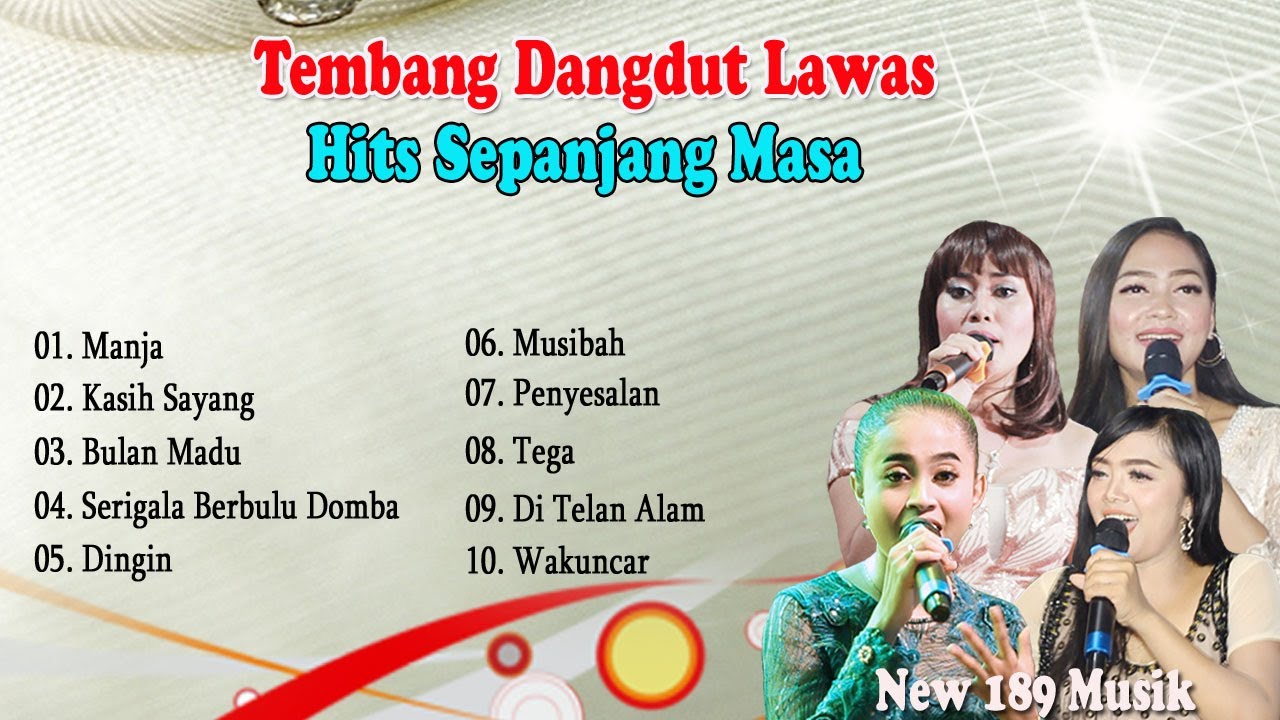 TEMBANG DANGDUT LAWAS  TEMAN DI PERJALANAN 💥 HITS SEPANJANG MASA 💥 NEW 189 MUSIK