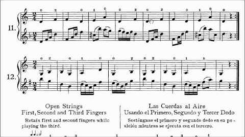 Wohlfahrt Op.38 Easiest Elementary Violin Method for Beginners No.11 Sheet Music