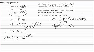 11.3a Convert Between Logs and Exponents Applied (2)