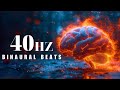 40hz binaural beats increase your ability to concentrate  remember and stimulate creative thinking