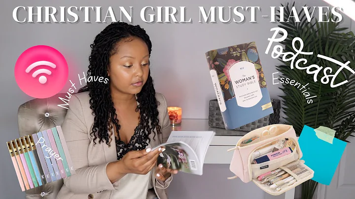 Christian Girl Essentials 2024 | Christian Girl Must Haves | Bible Study Must Haves | Daily Grace Co