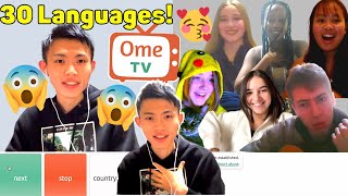 Greatest Reactions of Polyglot Speaking Their Native Languages on Omegle!