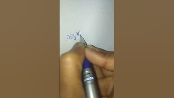How to write a name Aryan ali || #viral #video #shorts