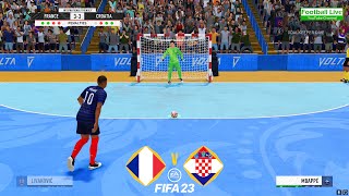 FIFA 23 | France vs. Croatia | Penalty Shootout Futsal | Mbappe vs Modric - Gameplay PC screenshot 3