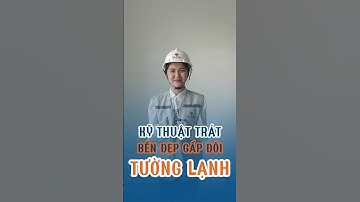 Áp dụng ngay kỹ thuật trát tường lạnh để tường bền đẹp gấp đôi #bietthu #xaynhatrongoi #fullhomes