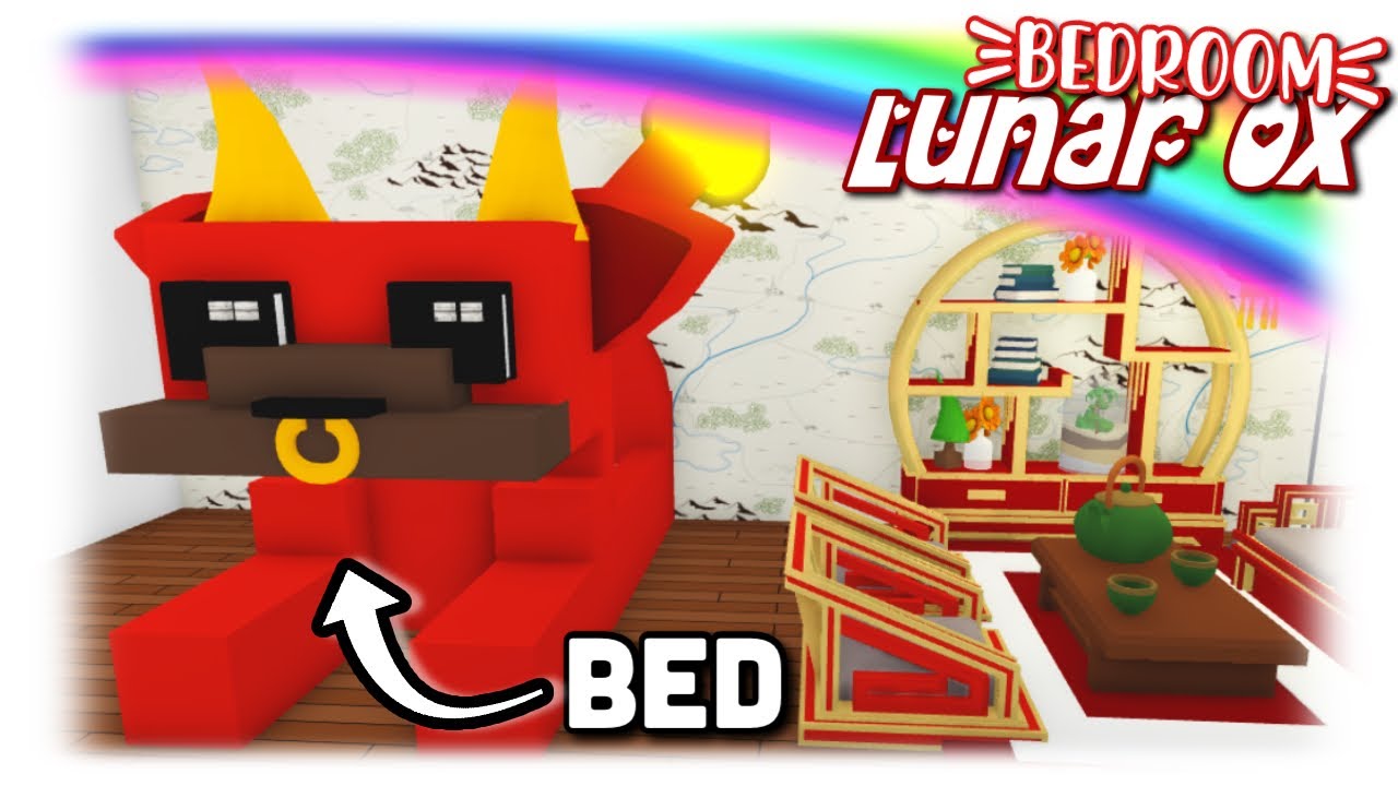 Custom LUNAR OX Bedroom w/ 3D Pet Bed Lunar House, Chinese Furnitures