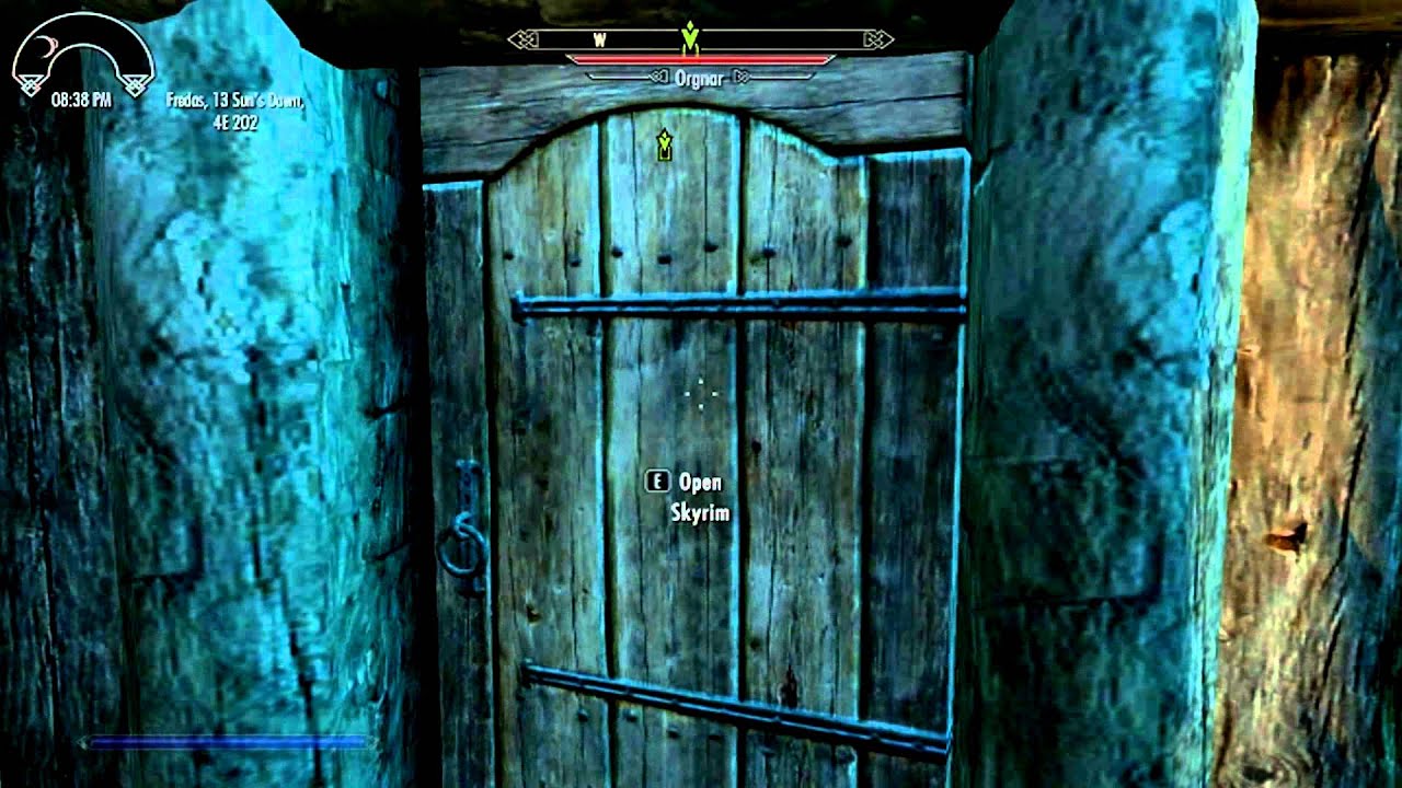 (Fixed IN DESCRIPTION) Skyrim Can't Exit Or Enter Any building Bug
