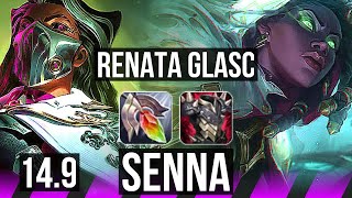 RENATA GLASC & Lucian vs SENNA & Draven (SUP) | 9k comeback, 3/4/21 | TR Diamond | 14.9