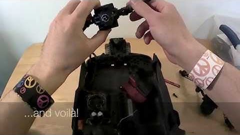 arrma granite rear diff access