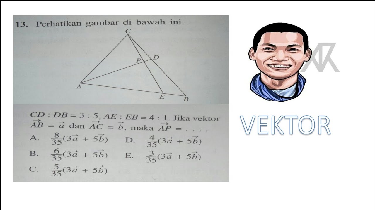 Pembahasan Soal Vektor Matematika Peminatan Kelas X Sukino Youtube