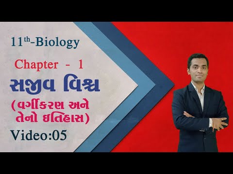 11Sci | Biology | Chap-1 | The Living World | classification and it&rsquo;s history |વર્ગીકરણ | Gohil uday