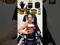 Random black food mukbang shorts