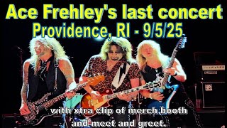 Download Lagu Ace Frehley's last concert 9/5/25 Providence, RI with extra clips of merch booth and meet n greet MP3 Download Lagu Ace Frehley's last concert 9/5/25 Providence, RI with extra clips of merch booth and meet n greet MP3
