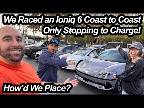 We Raced a Hyundai Ioniq 6 from Seattle to Boston in the Out of Spec I-90 Surge!