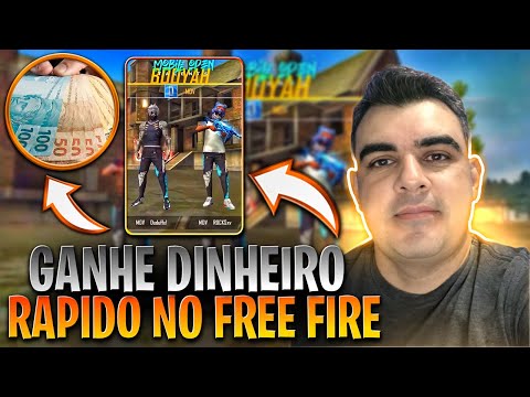 APOSTAS NO FREE FIRE - X1 DOS CRIA - VALENDO DINHEIRO - AO VIVO
