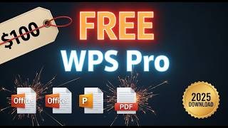 How To Get WPS Pro for FREE All-in-One Office & PDF Suite
