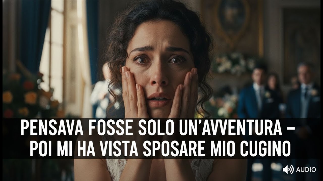 Pensava fosse solo un'avventura casuale – poi mi ha vista camminare all'altare per sposare mio....