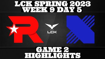 KT vs DRX - Game 2 Highlights | Week 9 Day 5 LCK Spring 2023 | By Pro Esports Highlights
