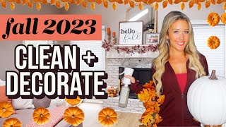2023 *NEW* FALL CLEAN + DECORATE WITH ME! @BriannaK